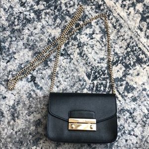 Furla Julia Mini Saffiano Leather Cross Body Bag